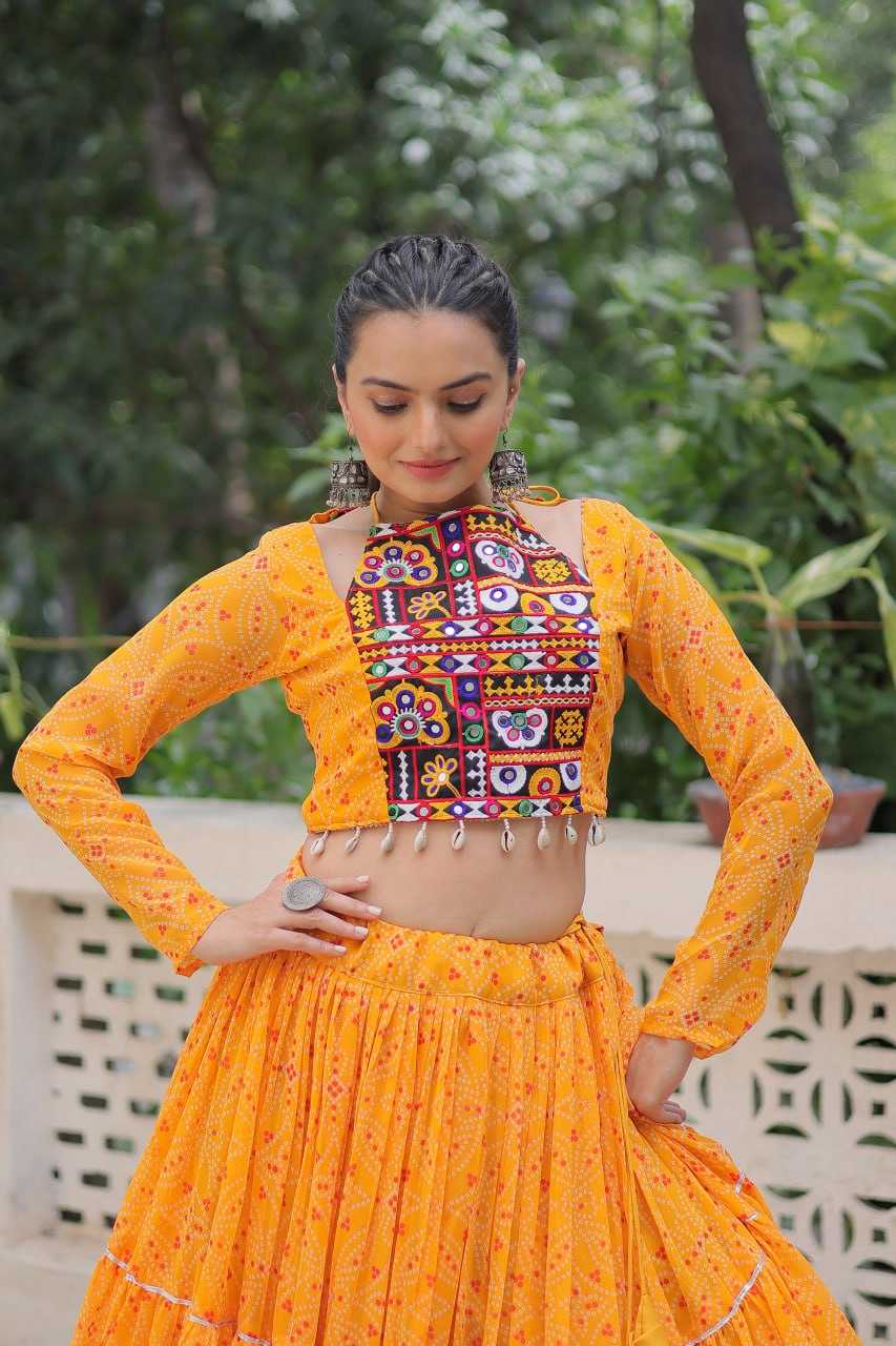 Ynf Faux Georgette KESH491 7134 Lehengas Festive Collections Wholesale Printed Lehenga Georgette Lehenga Lehenga With Blouse Manufacturer
