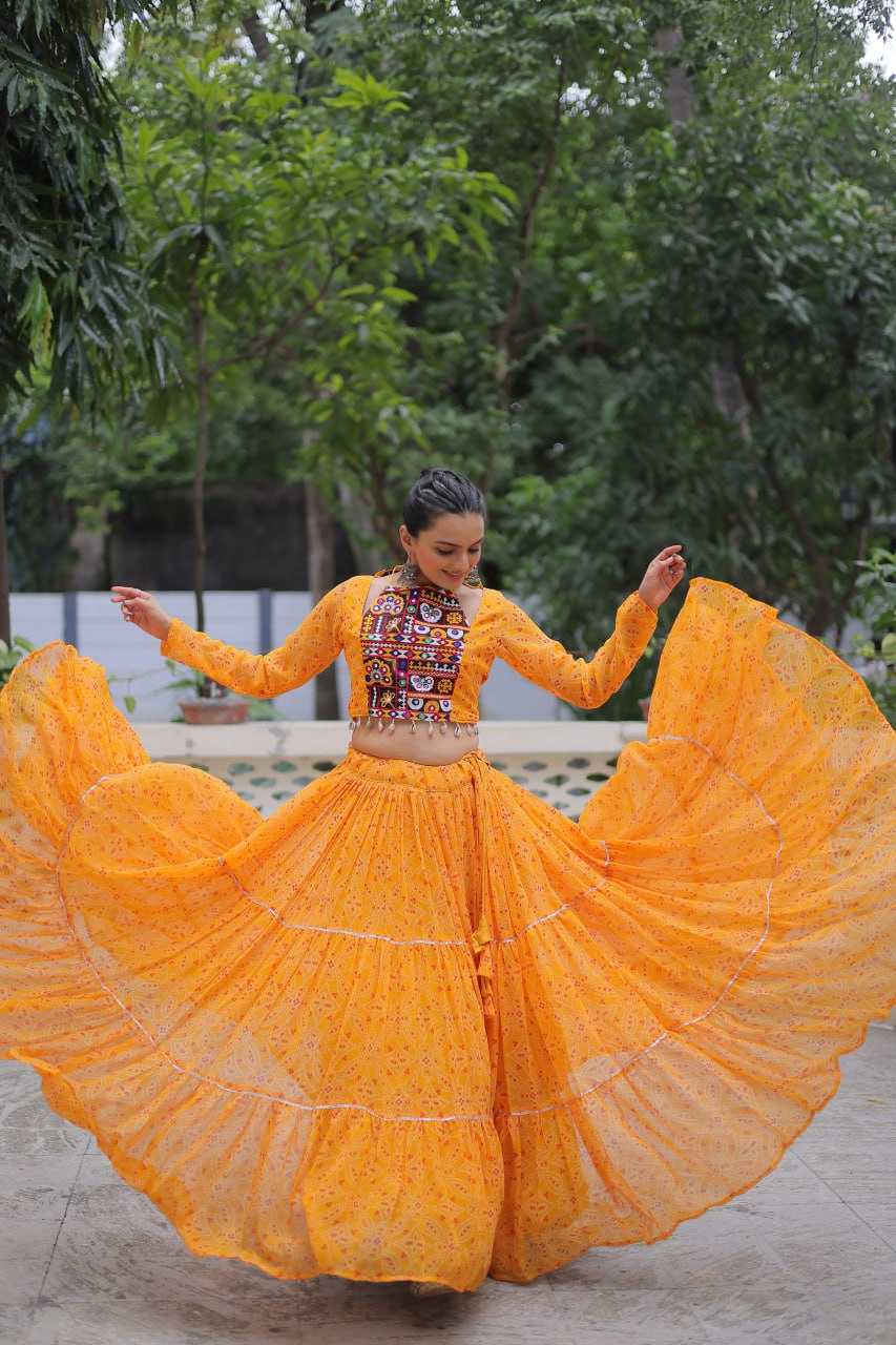 Ynf Faux Georgette KESH491 7134 Lehengas Festive Collections Wholesale Printed Lehenga Georgette Lehenga Lehenga With Blouse Manufacturer