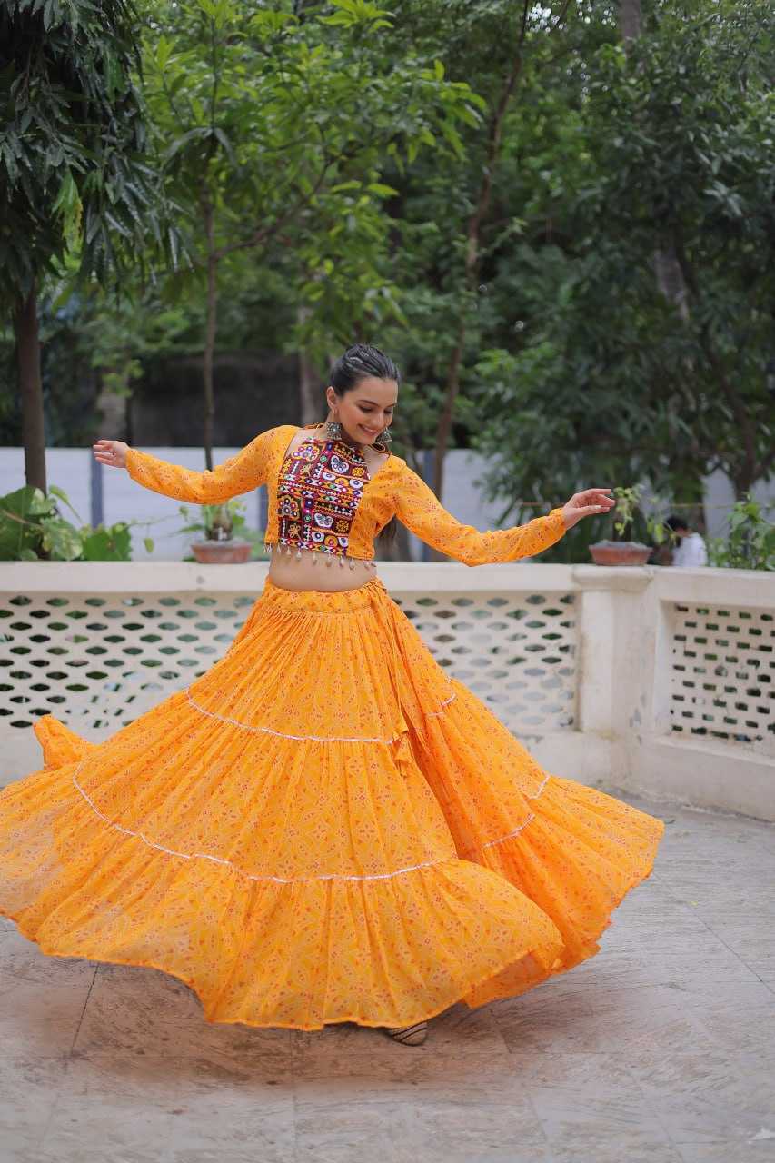 Ynf Faux Georgette KESH491 7134 Lehengas Festive Collections Wholesale Printed Lehenga Georgette Lehenga Lehenga With Blouse Manufacturer