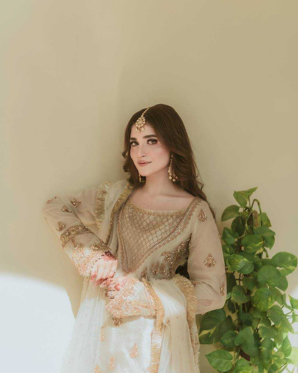 Ynf Faux Georgette KESH499 3130 Suits & Dresses Wholesale Embroidery Suits Designer Suits Ethnic Dresses Manufacturer