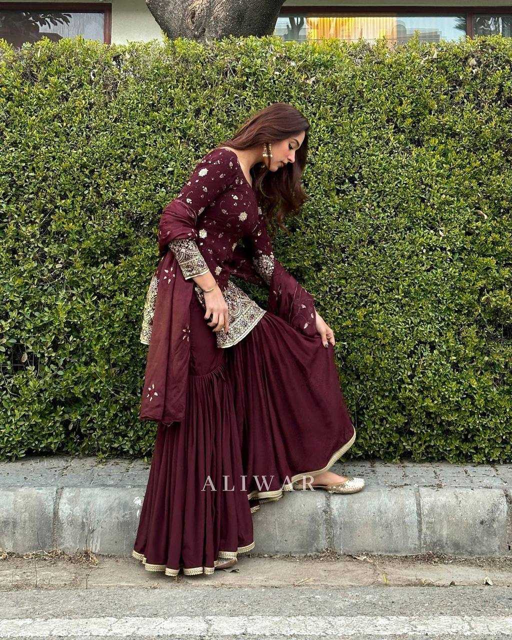 Ynf Faux Georgette KESH499 470 Suits & Dresses Wholesale Palazzo Suit Georgette Suit Designer Suits Manufacturer