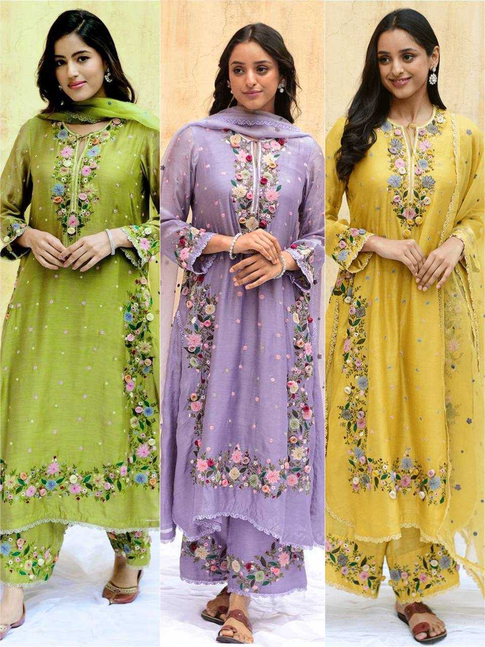 Ynf Faux Georgette KESH499 862 Suits & Dresses Wholesale Palazzo Suit Ladies Salwar Suits Manufacturer
