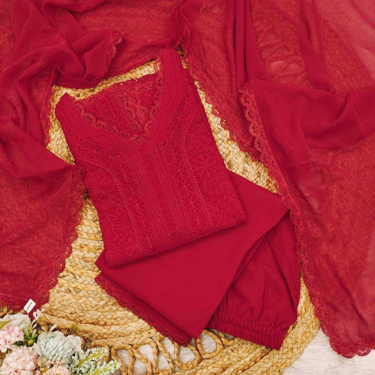 Ynf Faux Georgette KESH501 fumka Suits & Dresses Wholesale Ladies Suits Embroidery Suits Designer Suits Manufacturer