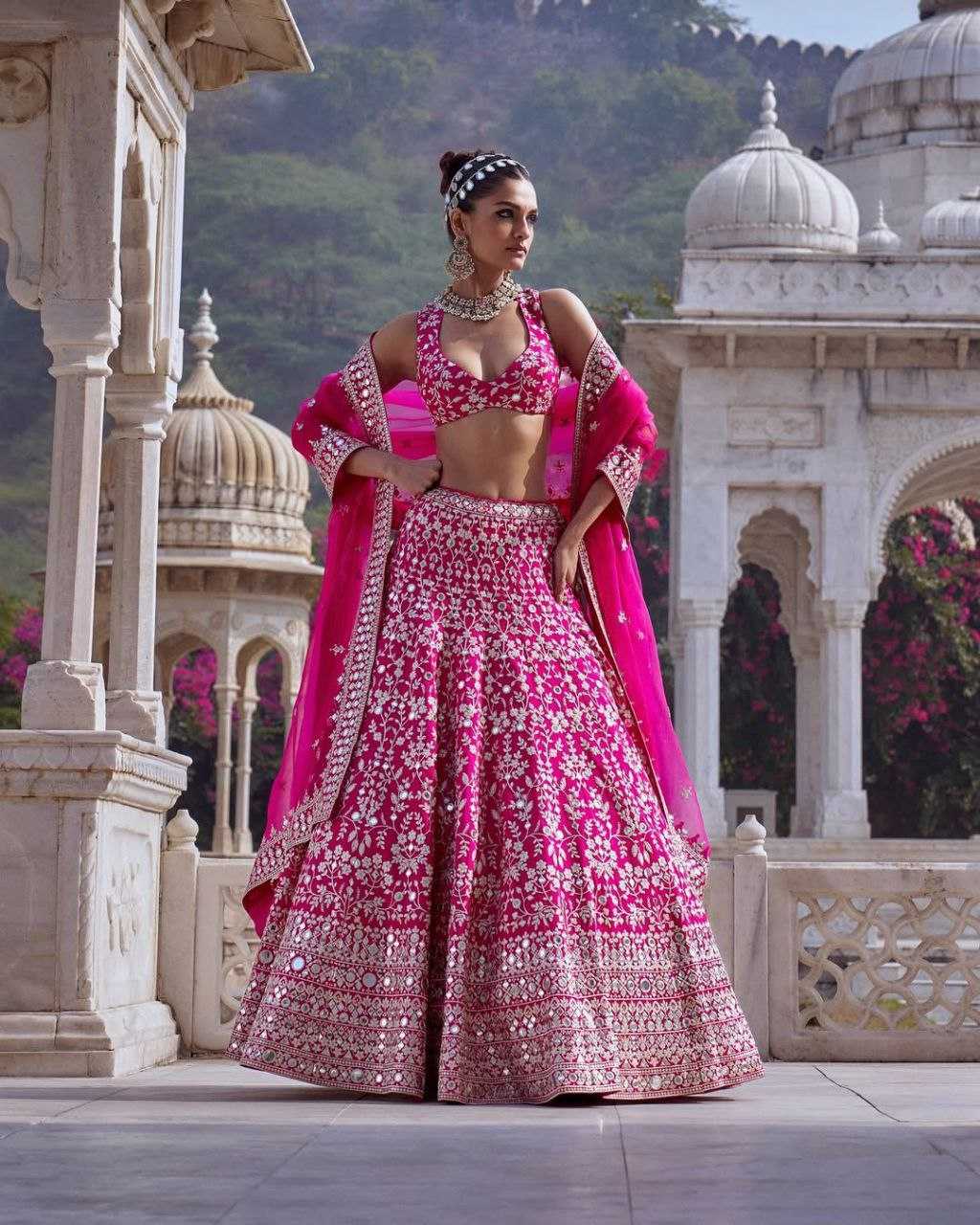 Ynf Faux Georgette KESH508 1076 Lehengas Wholesale Designer Lehenga Embroidered Lehenga Georgette Lehenga Manufacturer