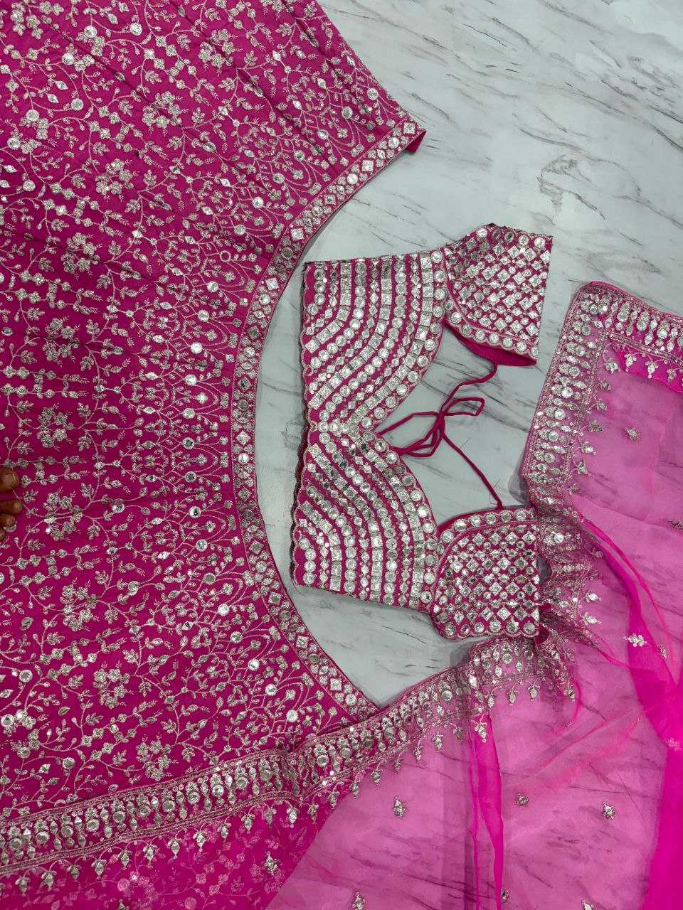 Ynf Faux Georgette KESH508 1076 Lehengas Wholesale Designer Lehenga Embroidered Lehenga Georgette Lehenga Manufacturer