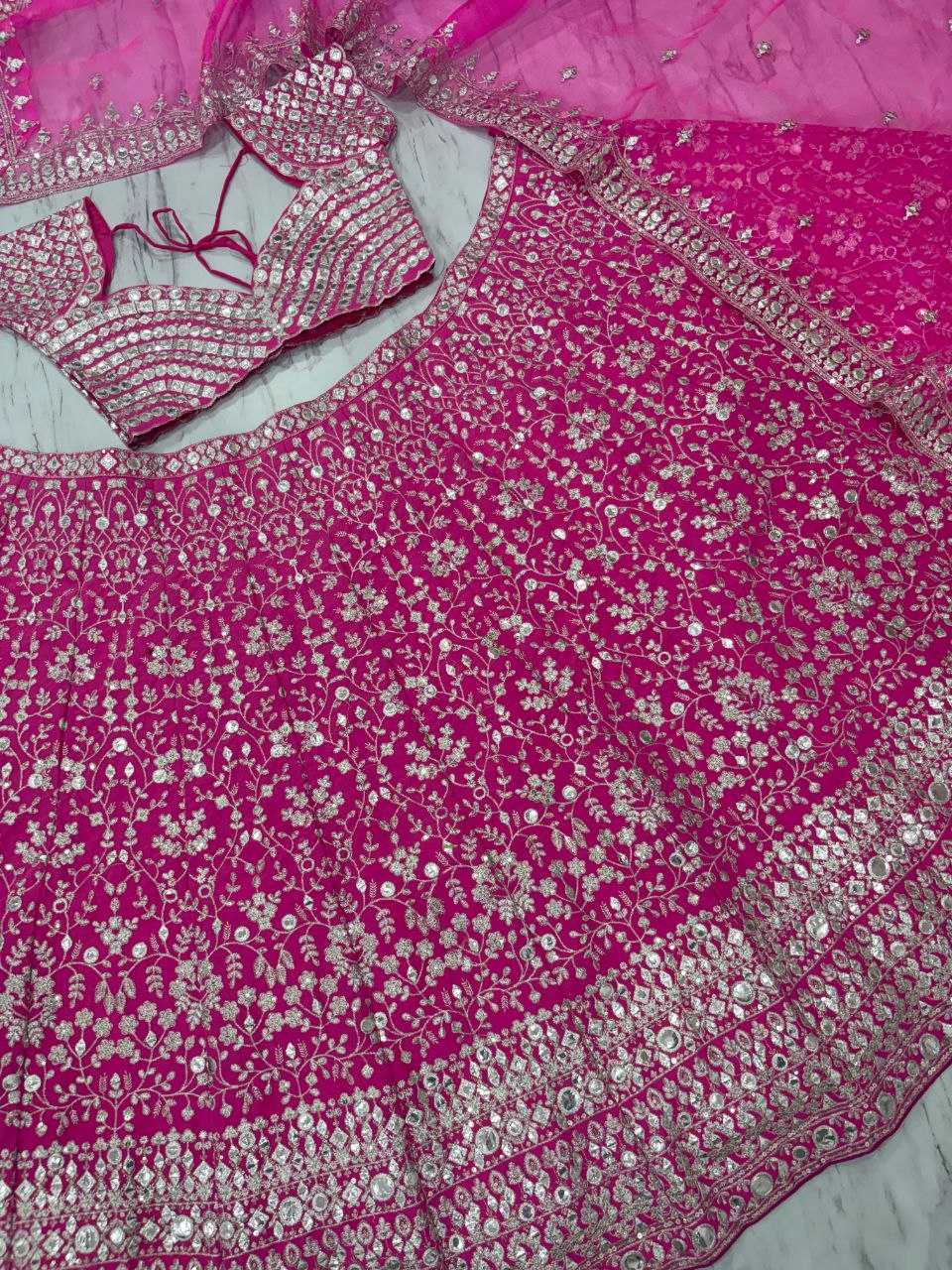 Ynf Faux Georgette KESH508 1076 Lehengas Wholesale Designer Lehenga Embroidered Lehenga Georgette Lehenga Manufacturer