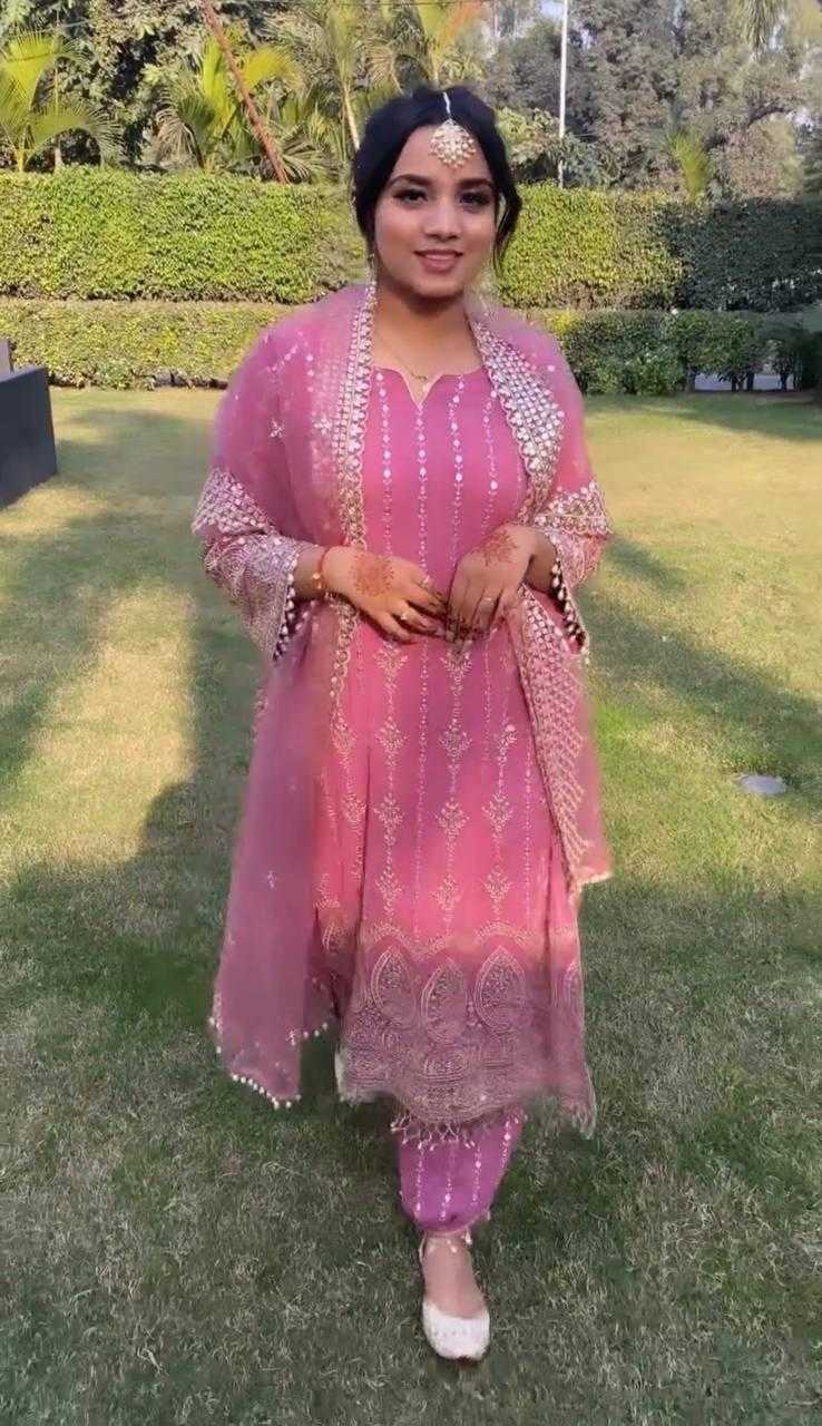 Ynf Faux Georgette KESH512 1673 Suits & Dresses Wholesale Ladies Suits Palazzo Suit Embroidered Suits Manufacturer