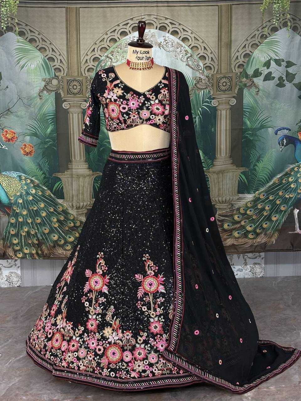 Ynf Faux Georgette KESH512 1772 Lehengas Festive Collections Wholesale Designer Lehenga Choli Navratri Chaniya Choli Manufacturer