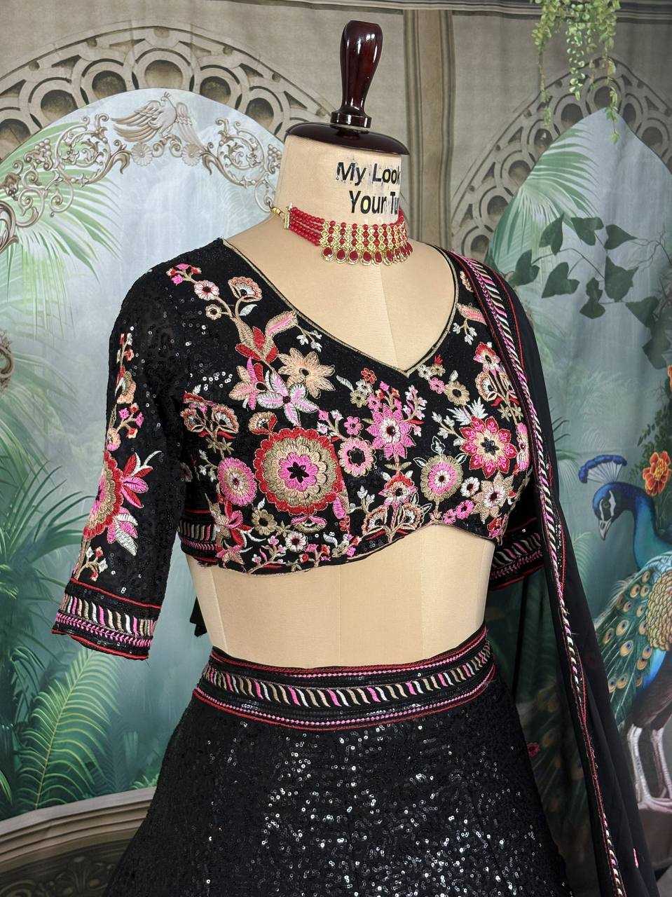 Ynf Faux Georgette KESH512 1772 Lehengas Festive Collections Wholesale Designer Lehenga Choli Navratri Chaniya Choli Manufacturer