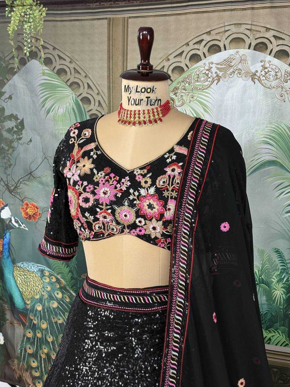 Ynf Faux Georgette KESH512 1772 Lehengas Festive Collections Wholesale Designer Lehenga Choli Navratri Chaniya Choli Manufacturer
