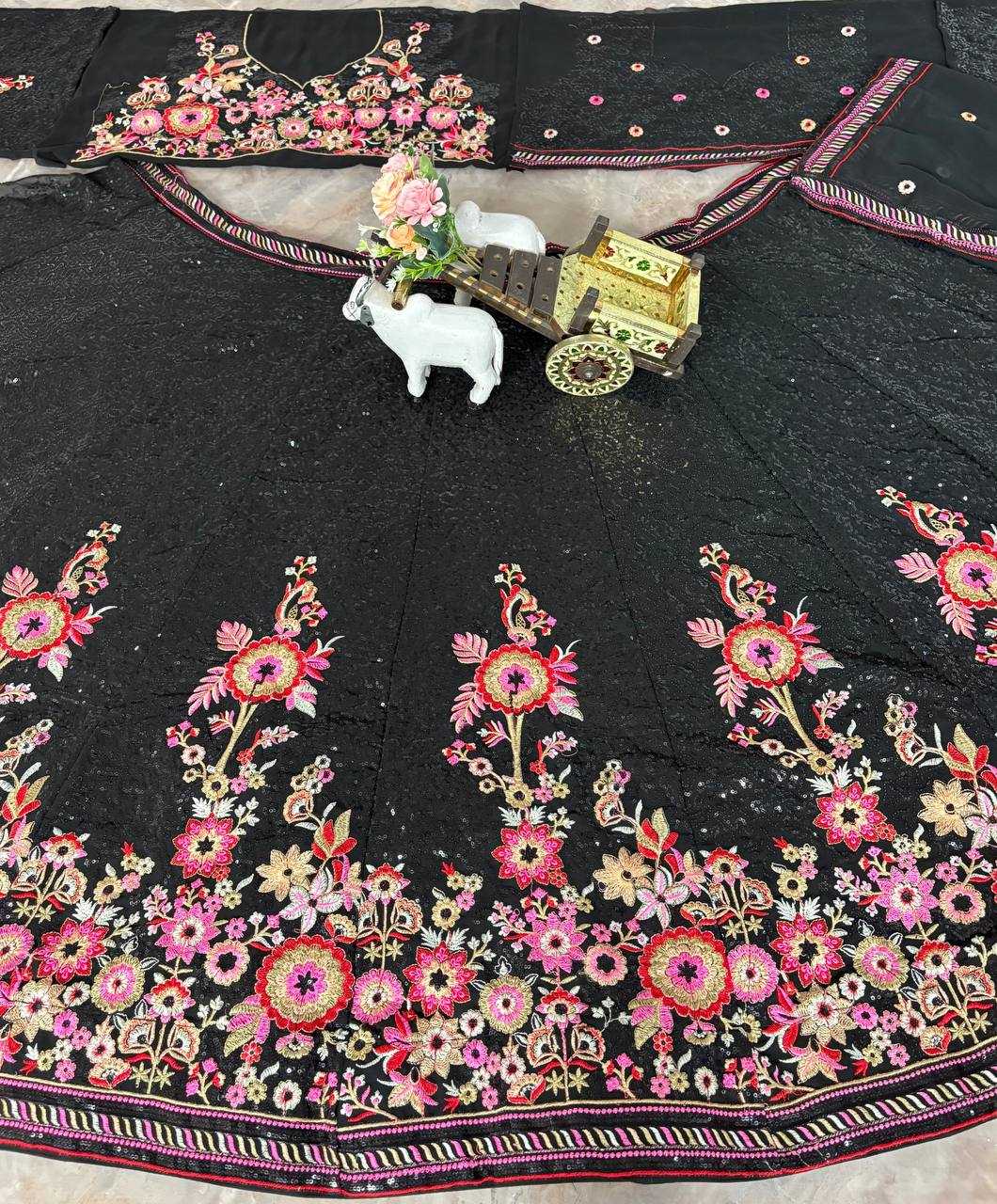 Ynf Faux Georgette KESH512 1772 Lehengas Festive Collections Wholesale Designer Lehenga Choli Navratri Chaniya Choli Manufacturer