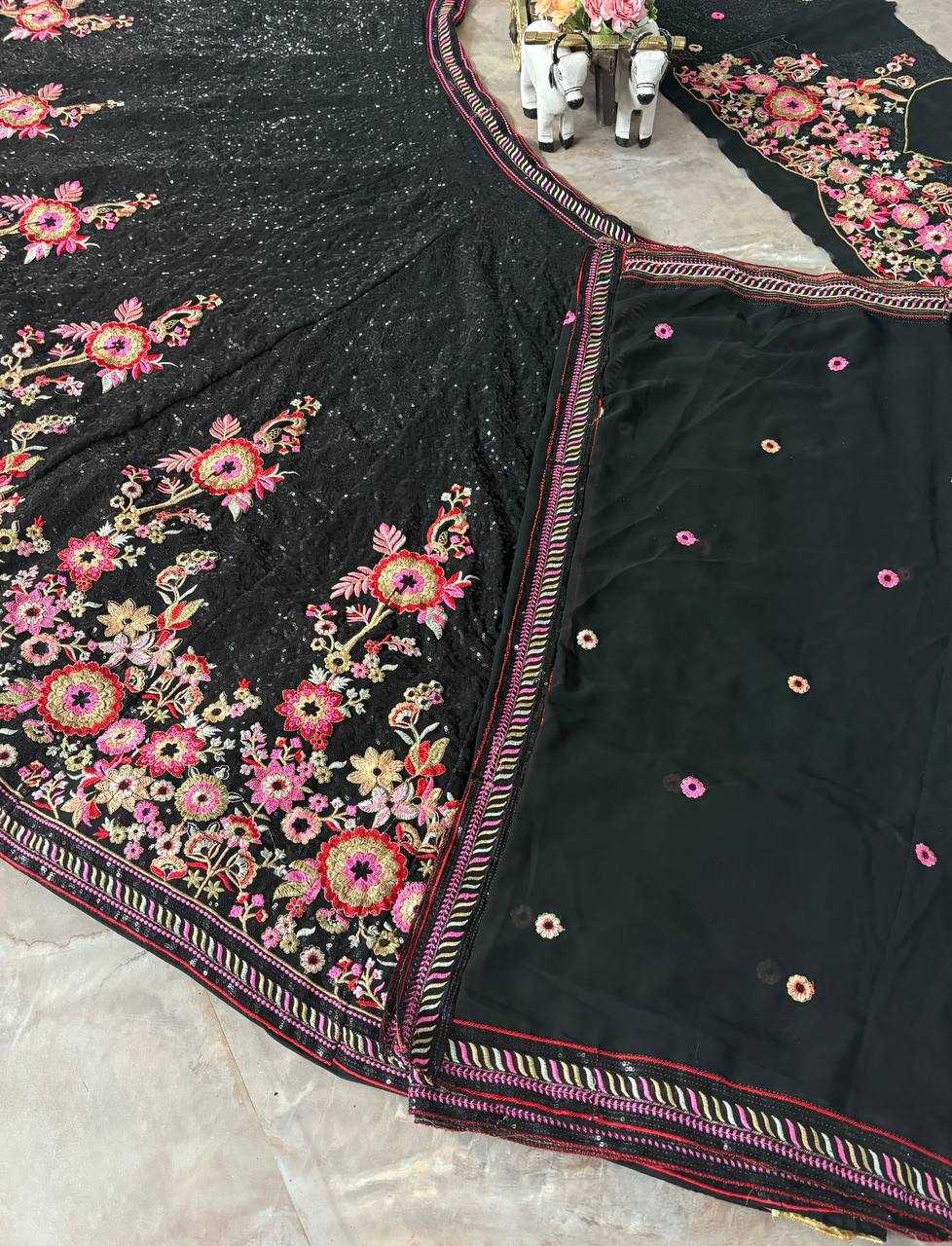Ynf Faux Georgette KESH512 1772 Lehengas Festive Collections Wholesale Designer Lehenga Choli Navratri Chaniya Choli Manufacturer