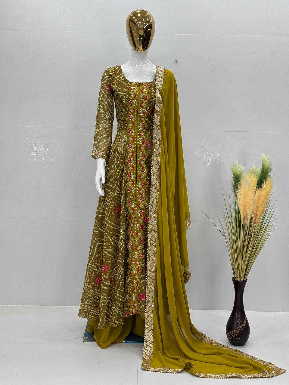 Ynf Faux Georgette KESH512 201 Suits & Dresses Wholesale Ladies Suits Dresses Designer Suits Manufacturer