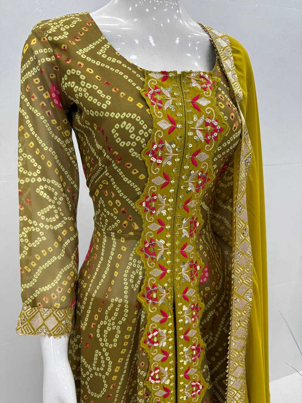 Ynf Faux Georgette KESH512 201 Suits & Dresses Wholesale Ladies Suits Dresses Designer Suits Manufacturer