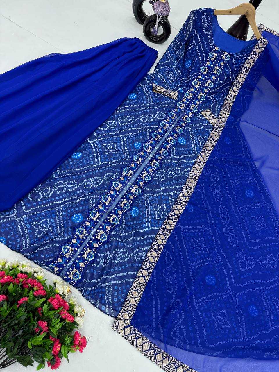 Ynf Faux Georgette KESH512 201 Suits & Dresses Wholesale Ladies Suits Dresses Designer Suits Manufacturer