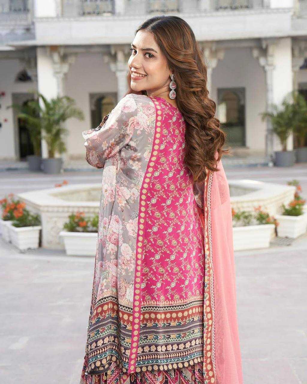 Ynf Faux Georgette KESH512 209 Suits & Dresses Wholesale Ladies Suits Dresses Designer Suits Manufacturer