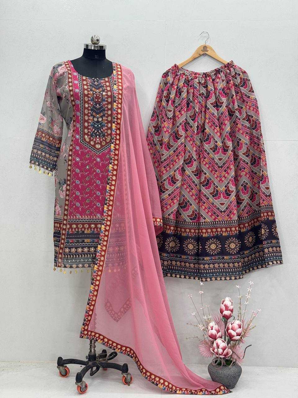 Ynf Faux Georgette KESH512 209 Suits & Dresses Wholesale Ladies Suits Dresses Designer Suits Manufacturer