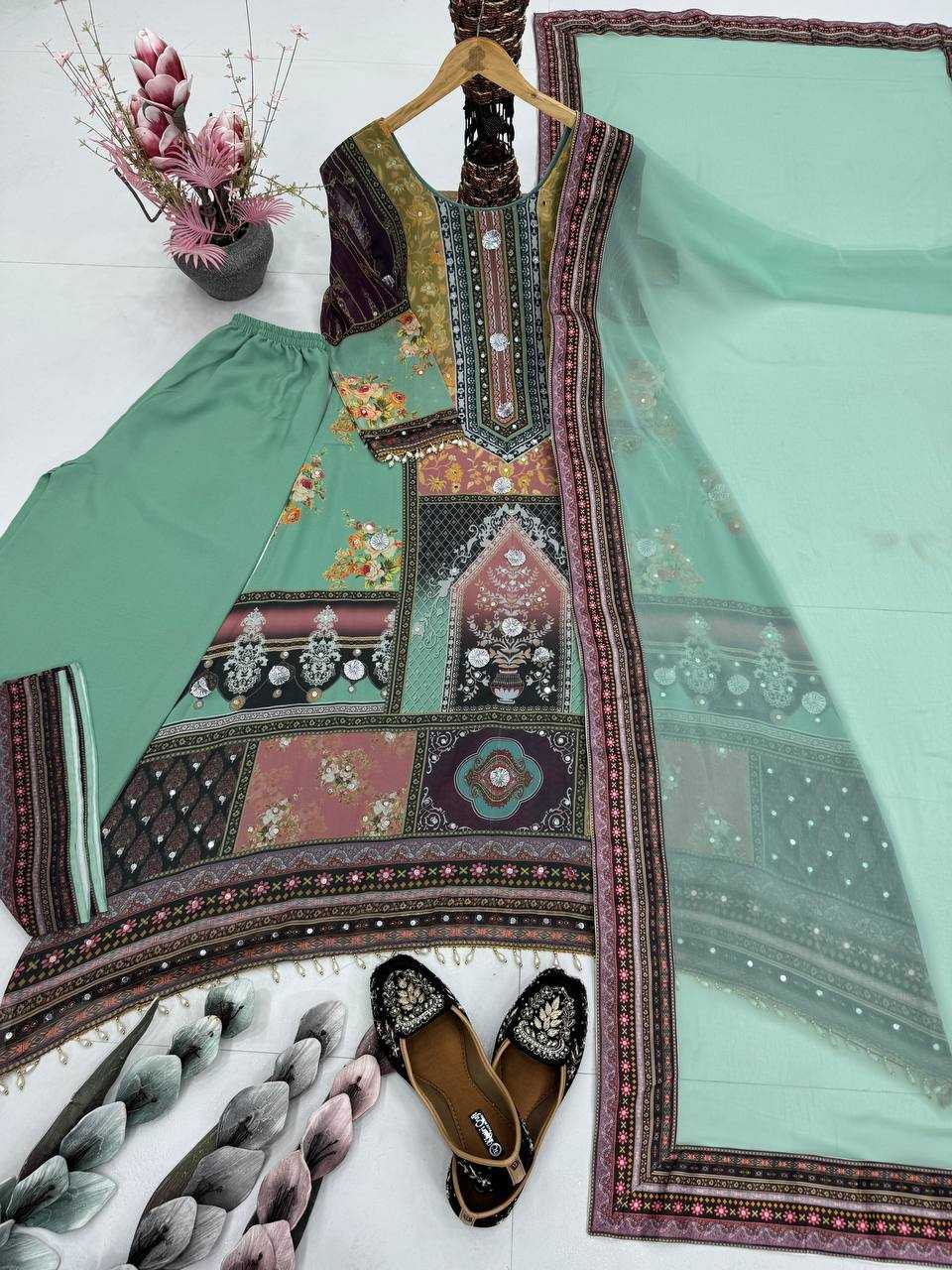 Ynf Faux Georgette KESH512 211 Suits & Dresses Wholesale Ladies Suits Dresses Designer Suits Manufacturer