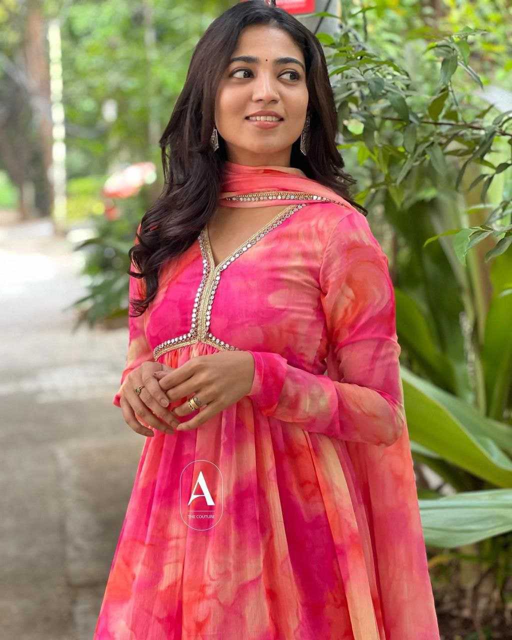 Ynf Faux Georgette KESH517 P1 Kurti Plus Size Collections Wholesale Fancy Kurti Manufacturer