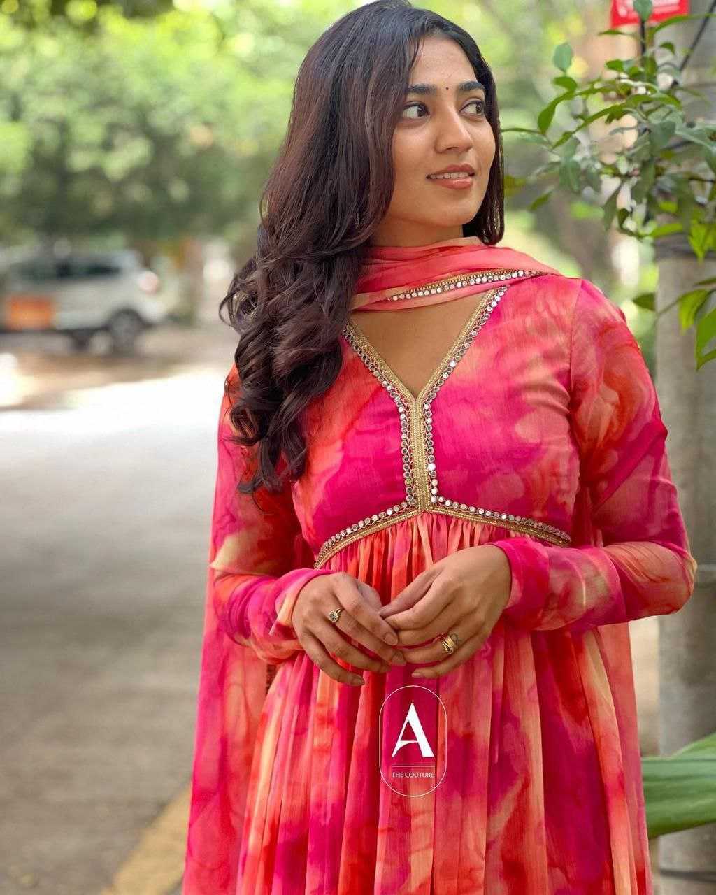 Ynf Faux Georgette KESH517 P1 Kurti Plus Size Collections Wholesale Fancy Kurti Manufacturer