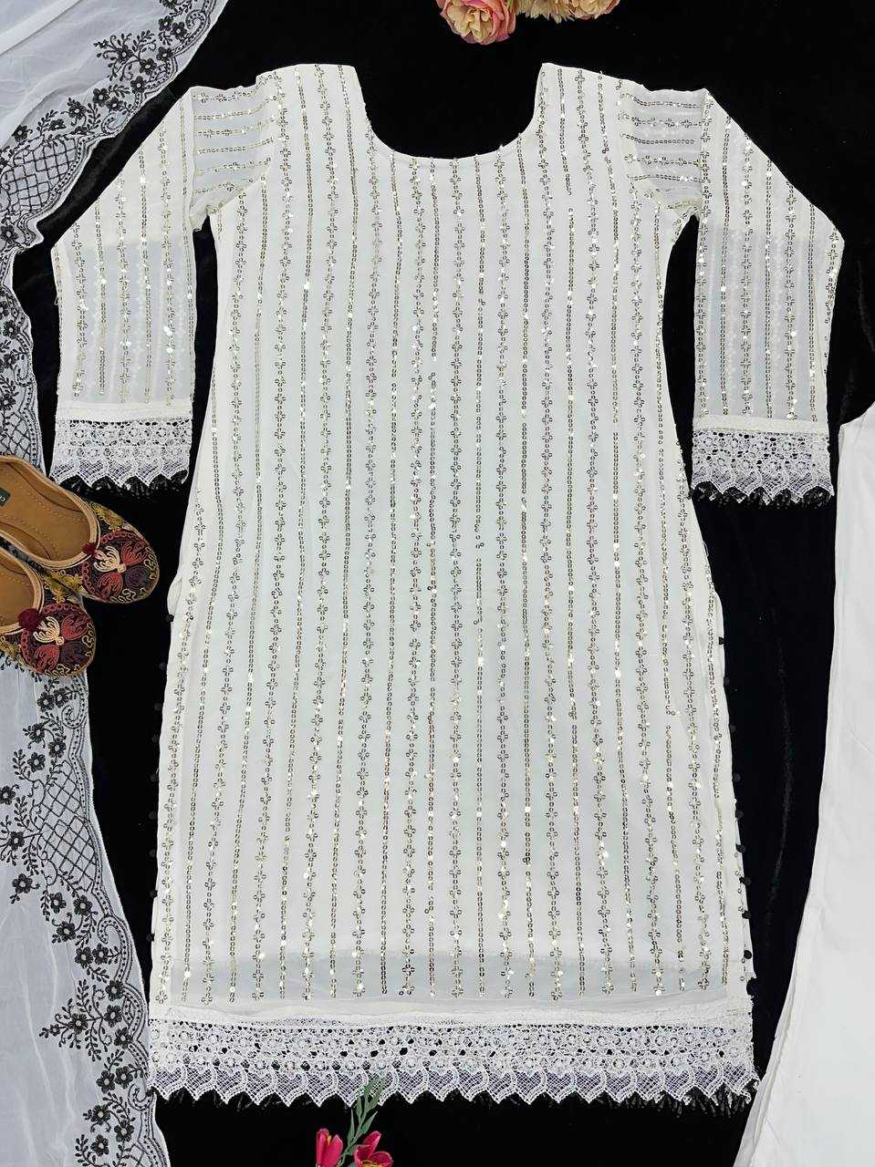 Ynf Faux Georgette KESH523 174 Kurti Wholesale Party Wear Kurtis Designer Kurtis Ladies Kurti Manufacturer
