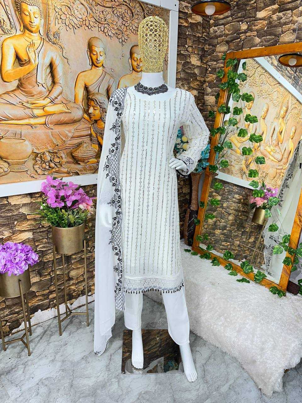 Ynf Faux Georgette KESH523 174 Kurti Wholesale Party Wear Kurtis Designer Kurtis Ladies Kurti Manufacturer