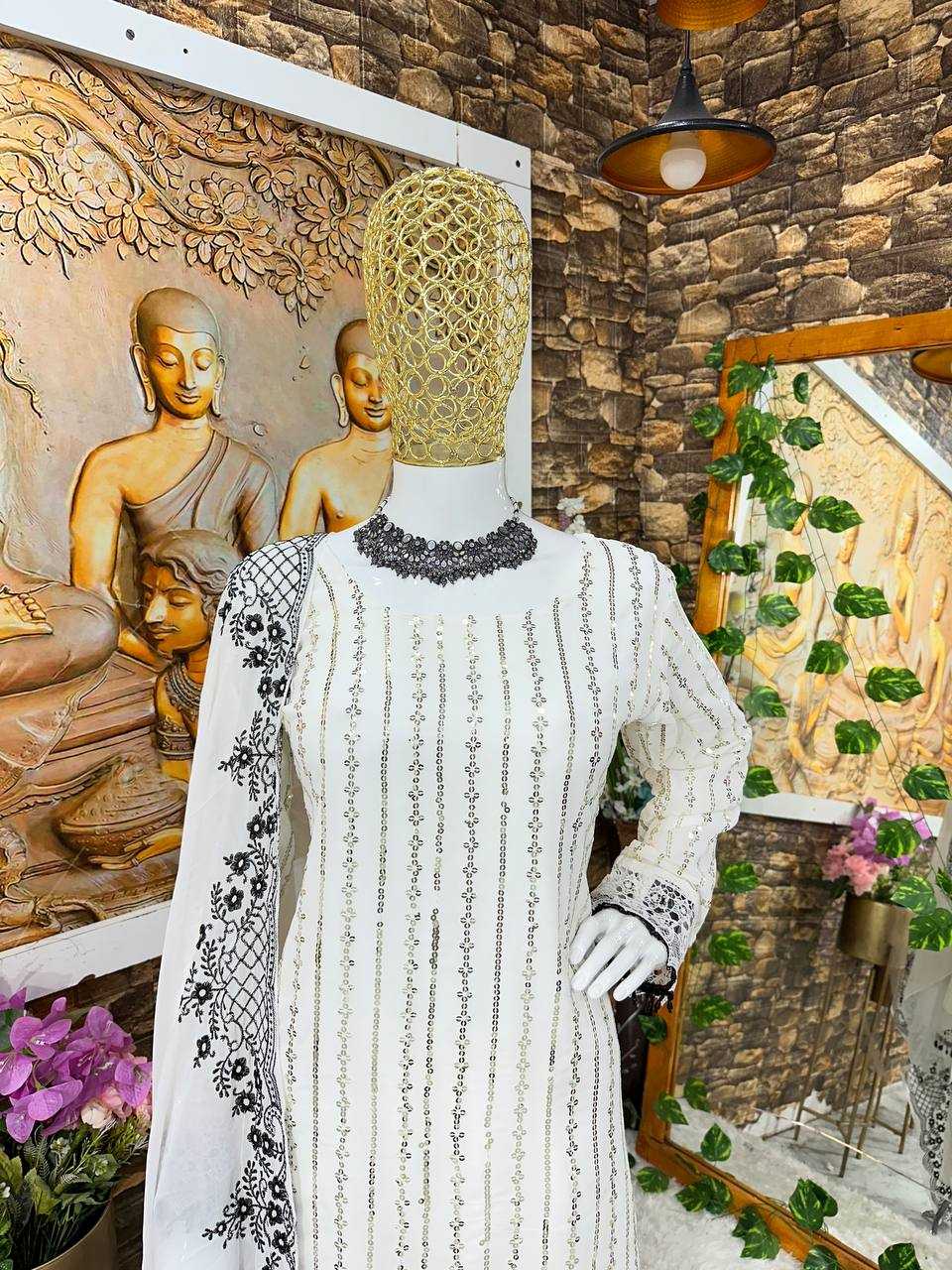 Ynf Faux Georgette KESH523 174 Kurti Wholesale Party Wear Kurtis Designer Kurtis Ladies Kurti Manufacturer