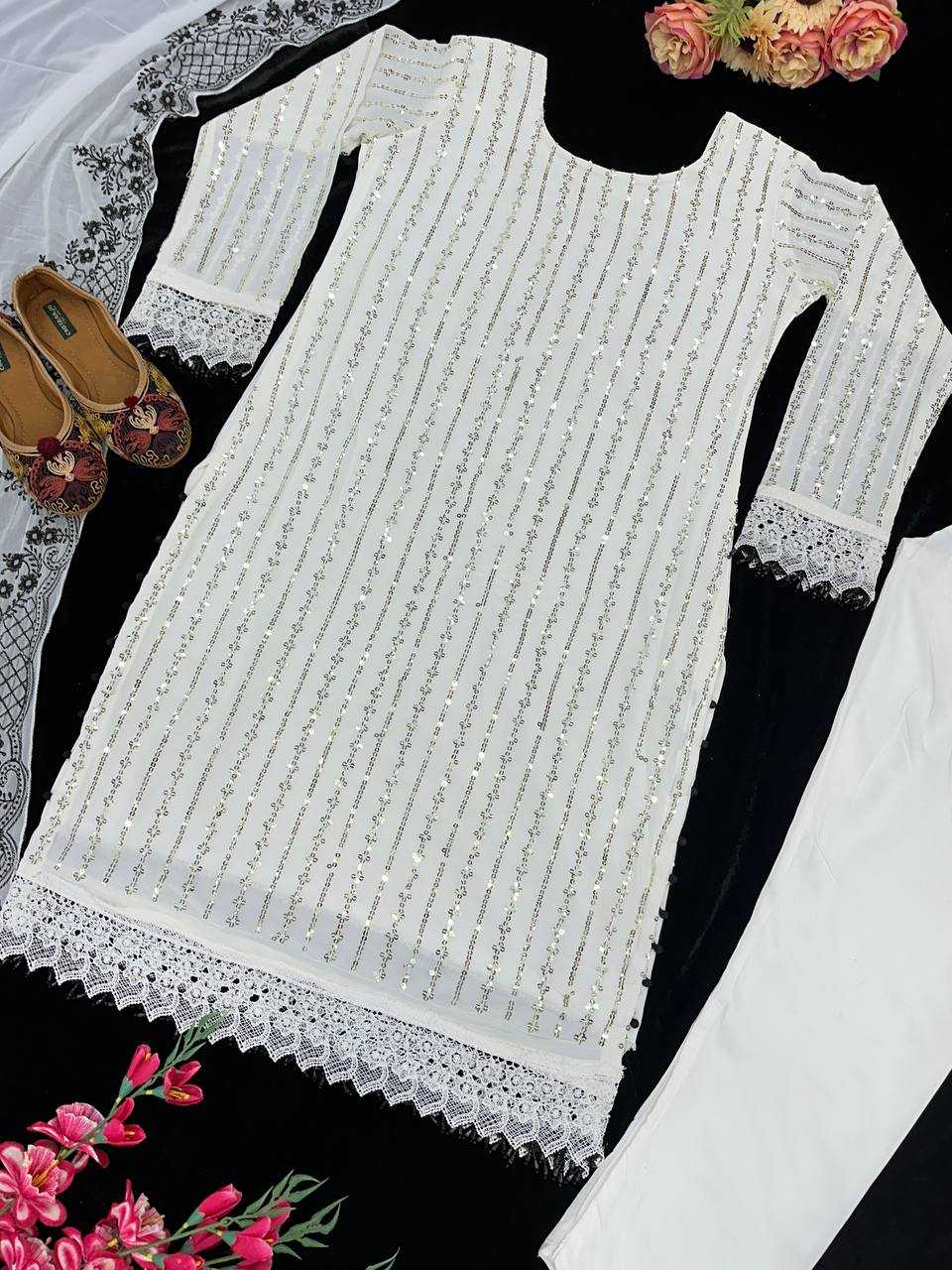 Ynf Faux Georgette KESH523 174 Kurti Wholesale Party Wear Kurtis Designer Kurtis Ladies Kurti Manufacturer
