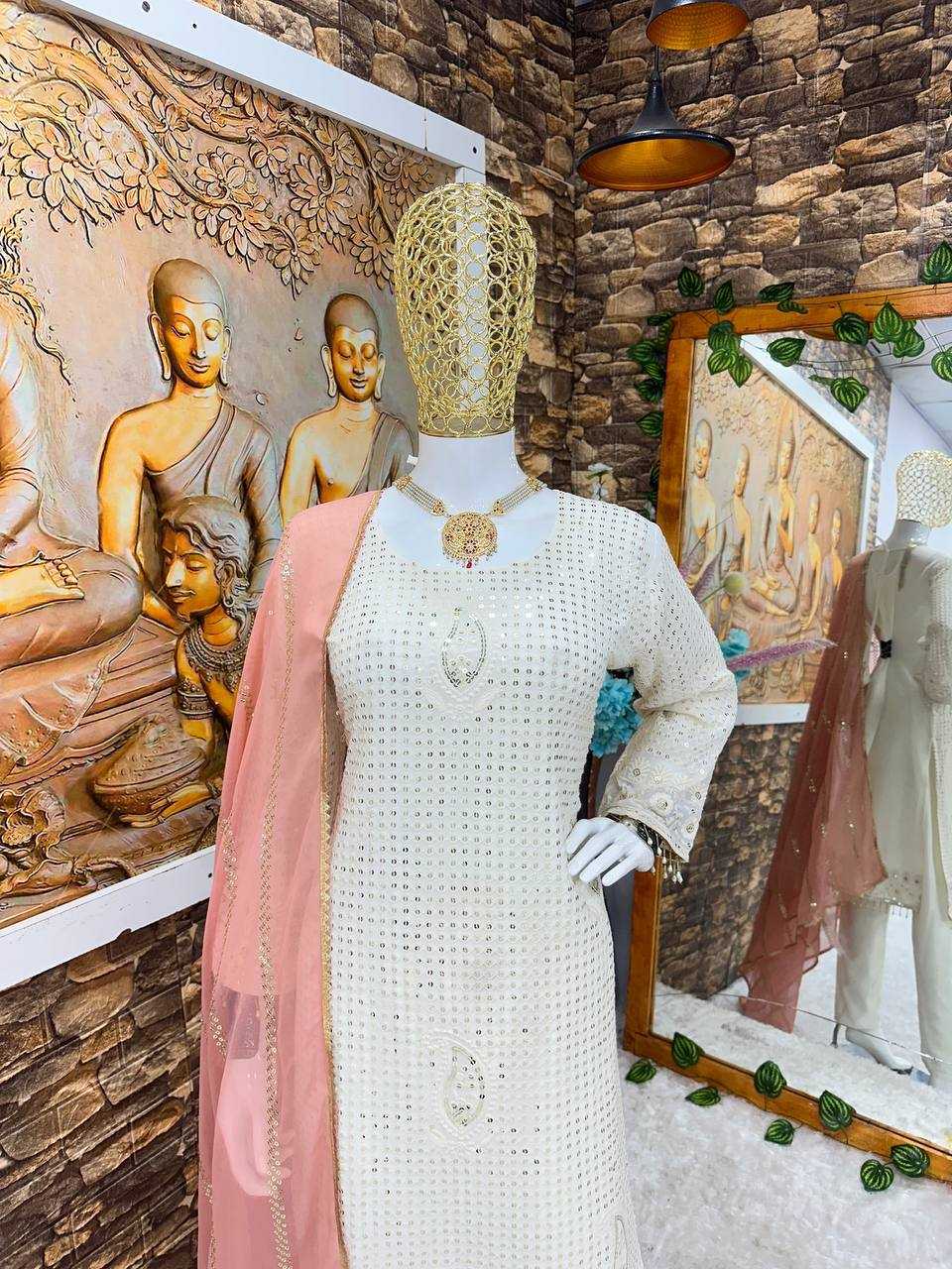 Ynf Faux Georgette KESH523 211 Kurti Wholesale Party Wear Kurtis Ladies Kurti Fancy Kurti Manufacturer