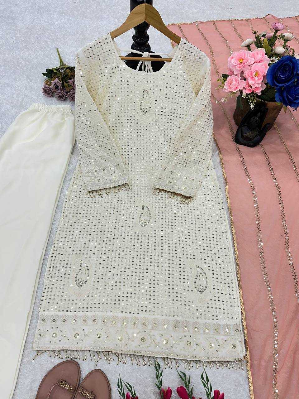 Ynf Faux Georgette KESH523 211 Kurti Wholesale Party Wear Kurtis Ladies Kurti Fancy Kurti Manufacturer