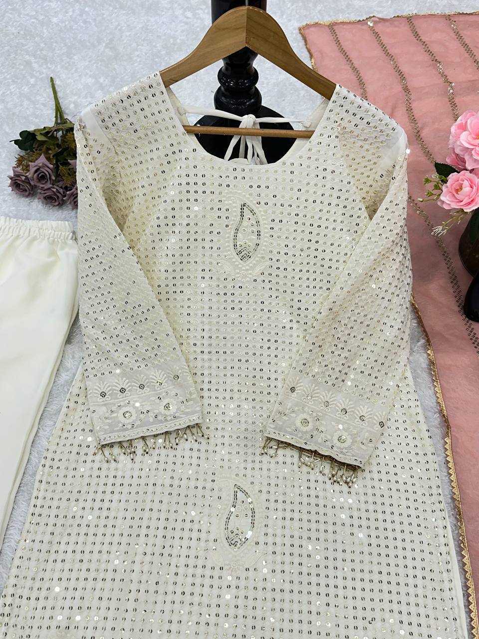 Ynf Faux Georgette KESH523 211 Kurti Wholesale Party Wear Kurtis Ladies Kurti Fancy Kurti Manufacturer