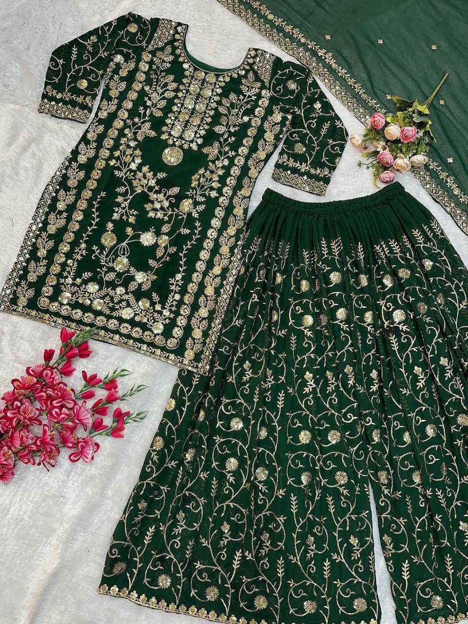 Ynf Faux Georgette KESH523 226 Suits & Dresses Wholesale Embroidery Suits Party wear suits Designer Suits Manufacturer