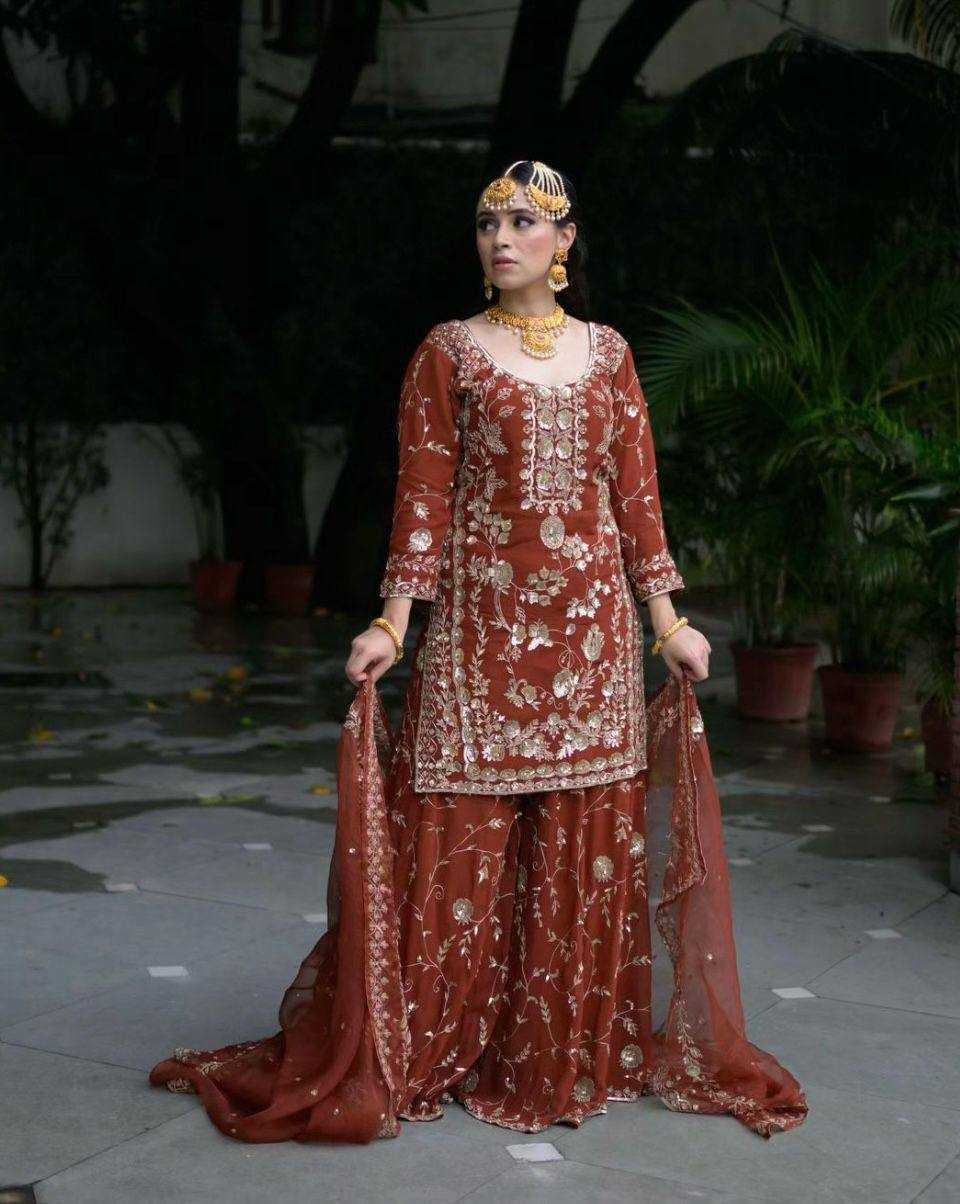Ynf Faux Georgette KESH523 226 Suits & Dresses Wholesale Embroidery Suits Party wear suits Designer Suits Manufacturer