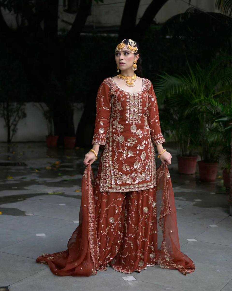 Ynf Faux Georgette KESH523 226 Suits & Dresses Wholesale Embroidery Suits Party wear suits Designer Suits Manufacturer