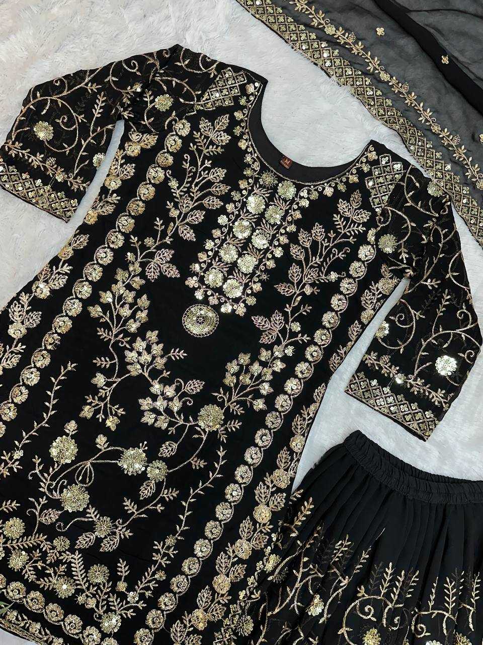 Ynf Faux Georgette KESH523 226 Suits & Dresses Wholesale Embroidery Suits Party wear suits Designer Suits Manufacturer