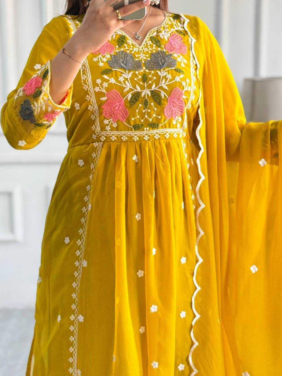 Ynf Faux Georgette KESH523 245 Suits & Dresses Wholesale Ladies Suits Embroidery Suits Designer Suits Manufacturer