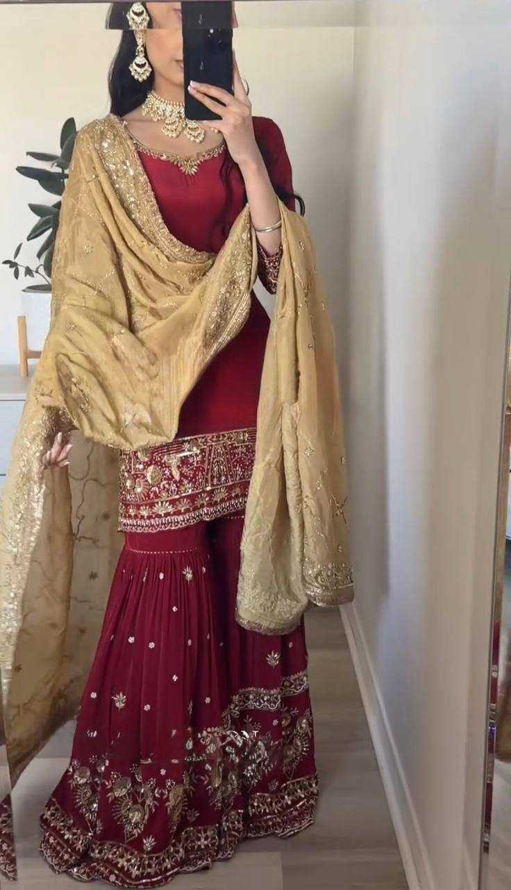Ynf Faux Georgette KESH523 247 Suits & Dresses Wholesale Ladies Suits Party wear suits Designer Suits Manufacturer