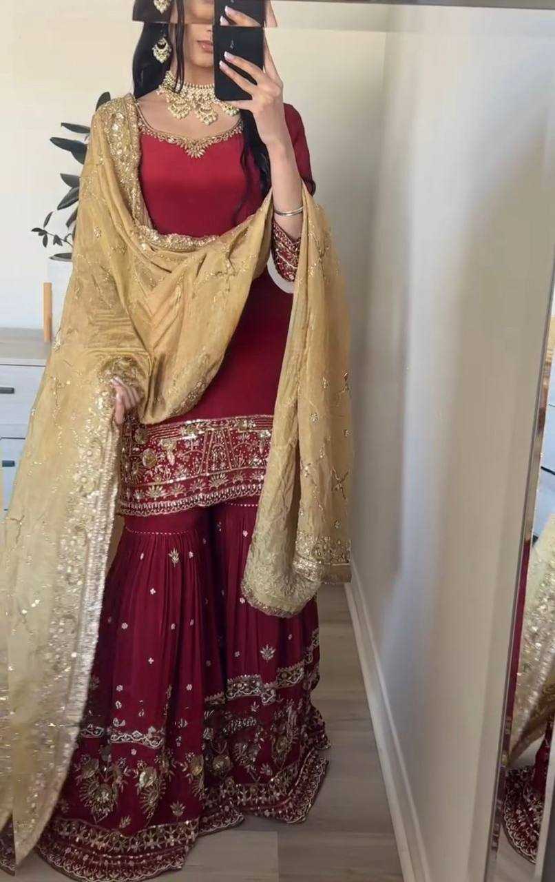 Ynf Faux Georgette KESH523 247 Suits & Dresses Wholesale Ladies Suits Party wear suits Designer Suits Manufacturer