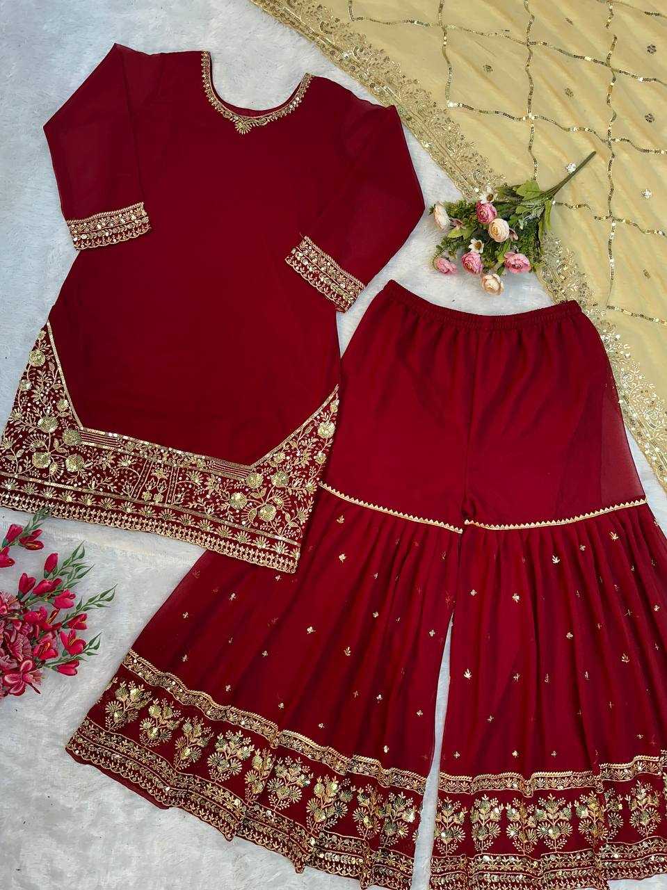 Ynf Faux Georgette KESH523 247 Suits & Dresses Wholesale Ladies Suits Party wear suits Designer Suits Manufacturer
