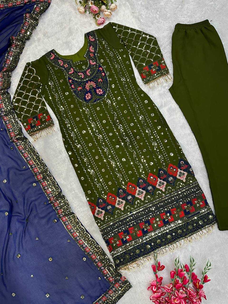 Ynf Faux Georgette KESH523 248 Suits & Dresses Wholesale Ladies Suits Party wear suits Designer Suits Manufacturer