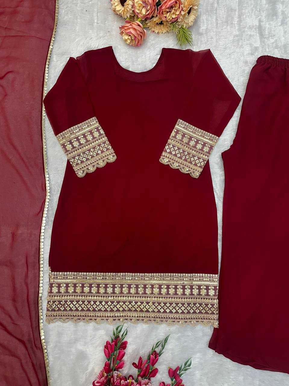 Ynf Faux Georgette KESH523 253 Suits & Dresses Wholesale Ladies Suits Party wear suits Designer Suits Manufacturer