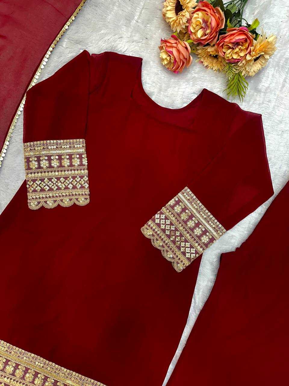 Ynf Faux Georgette KESH523 253 Suits & Dresses Wholesale Ladies Suits Party wear suits Designer Suits Manufacturer