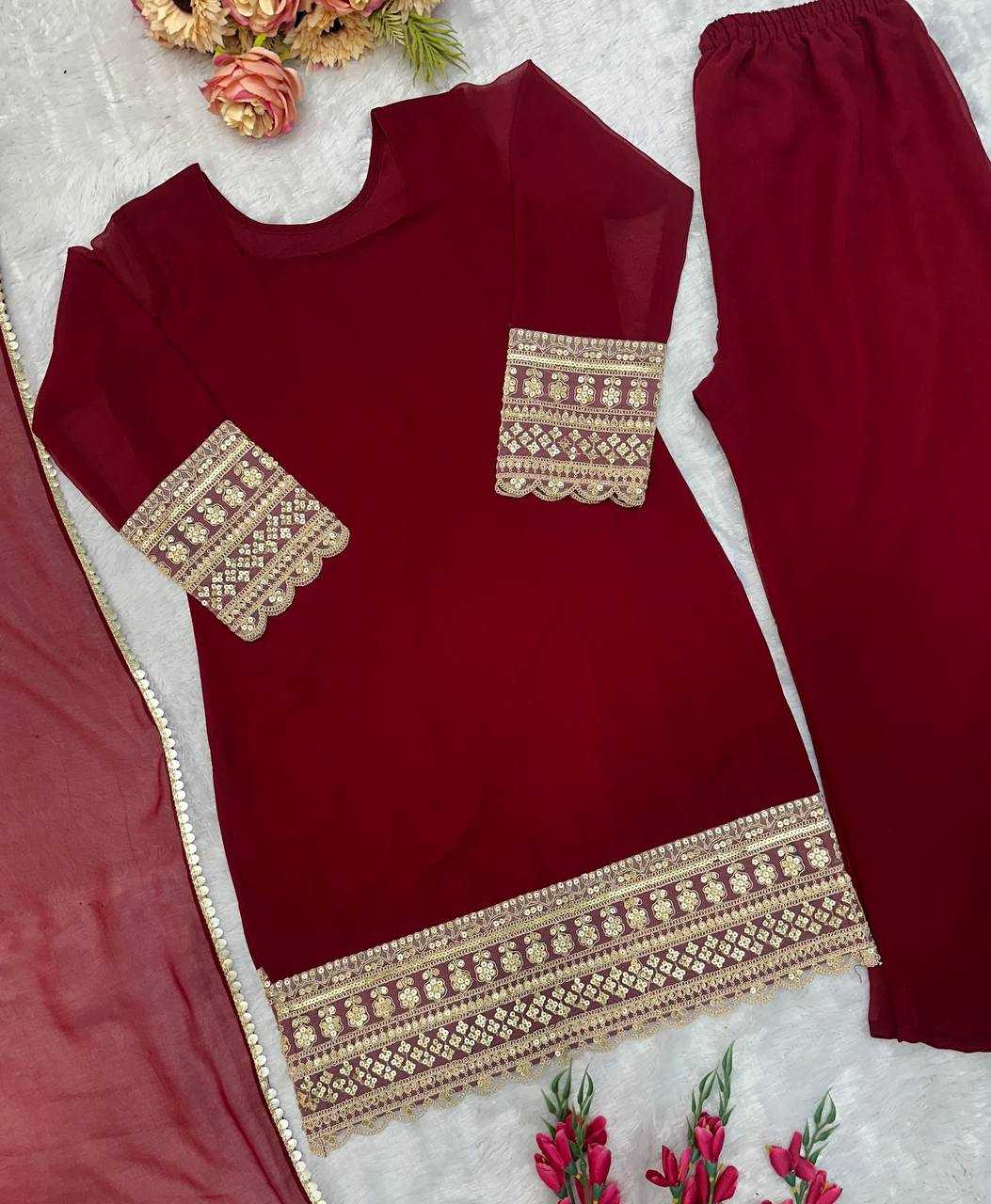 Ynf Faux Georgette KESH523 253 Suits & Dresses Wholesale Ladies Suits Party wear suits Designer Suits Manufacturer