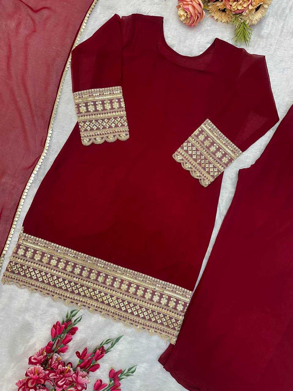 Ynf Faux Georgette KESH523 253 Suits & Dresses Wholesale Ladies Suits Party wear suits Designer Suits Manufacturer