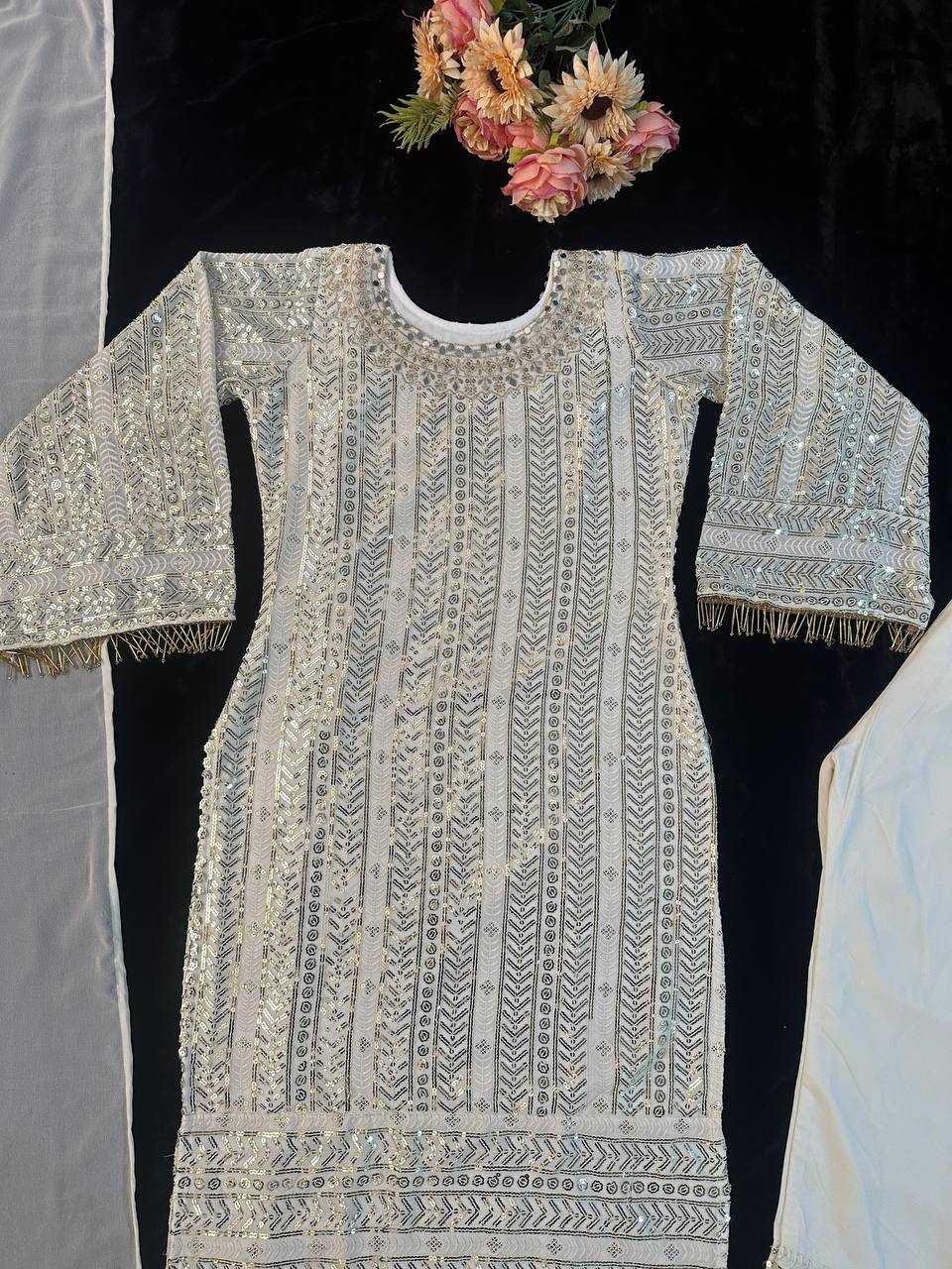 Ynf Faux Georgette KESH523 255 Suits & Dresses Wholesale Ladies Suits Party wear suits Designer Suits Manufacturer