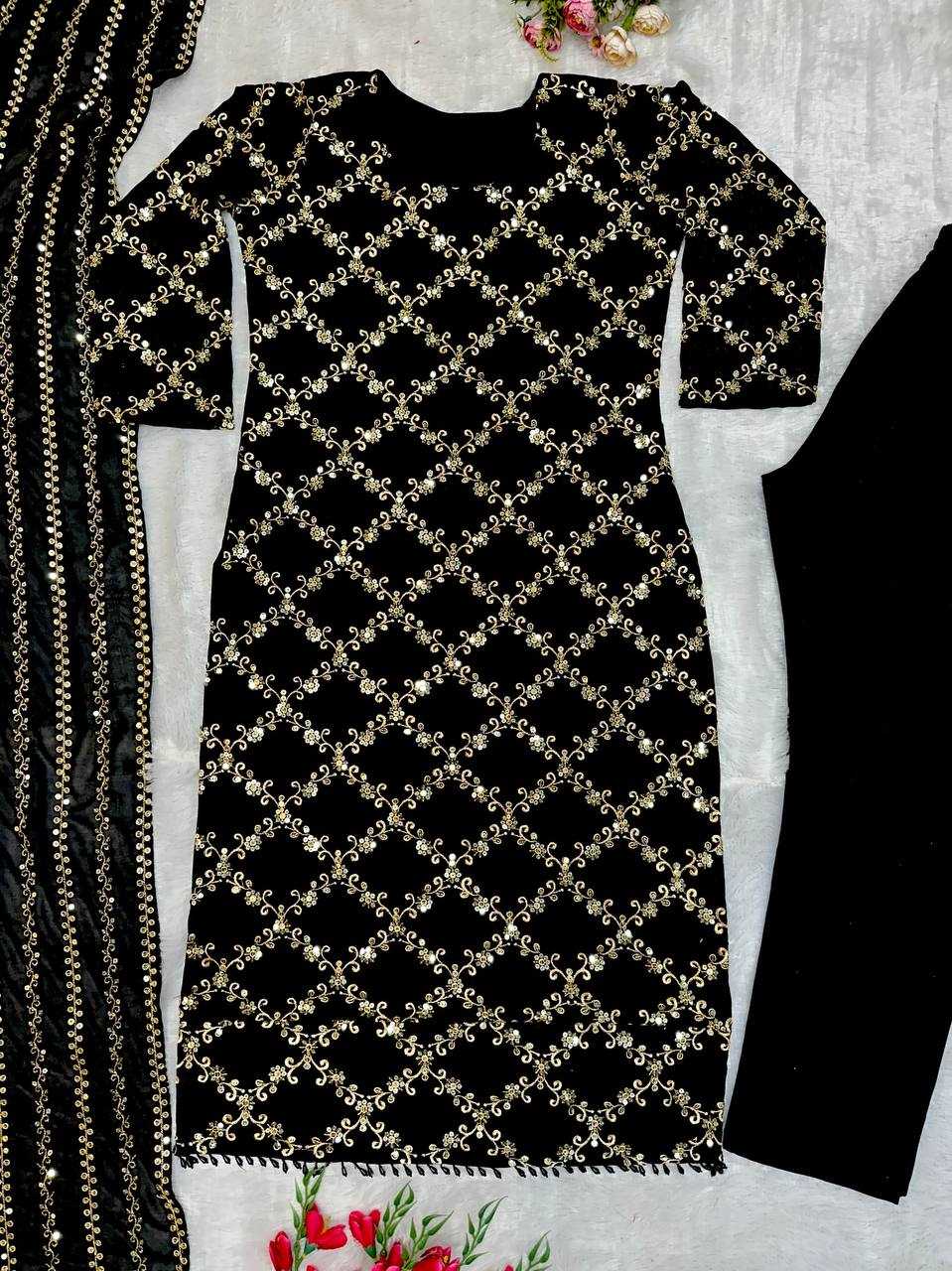 Ynf Faux Georgette KESH523 261 Suits & Dresses Wholesale Ladies Suits Party wear suits Designer Suits Manufacturer