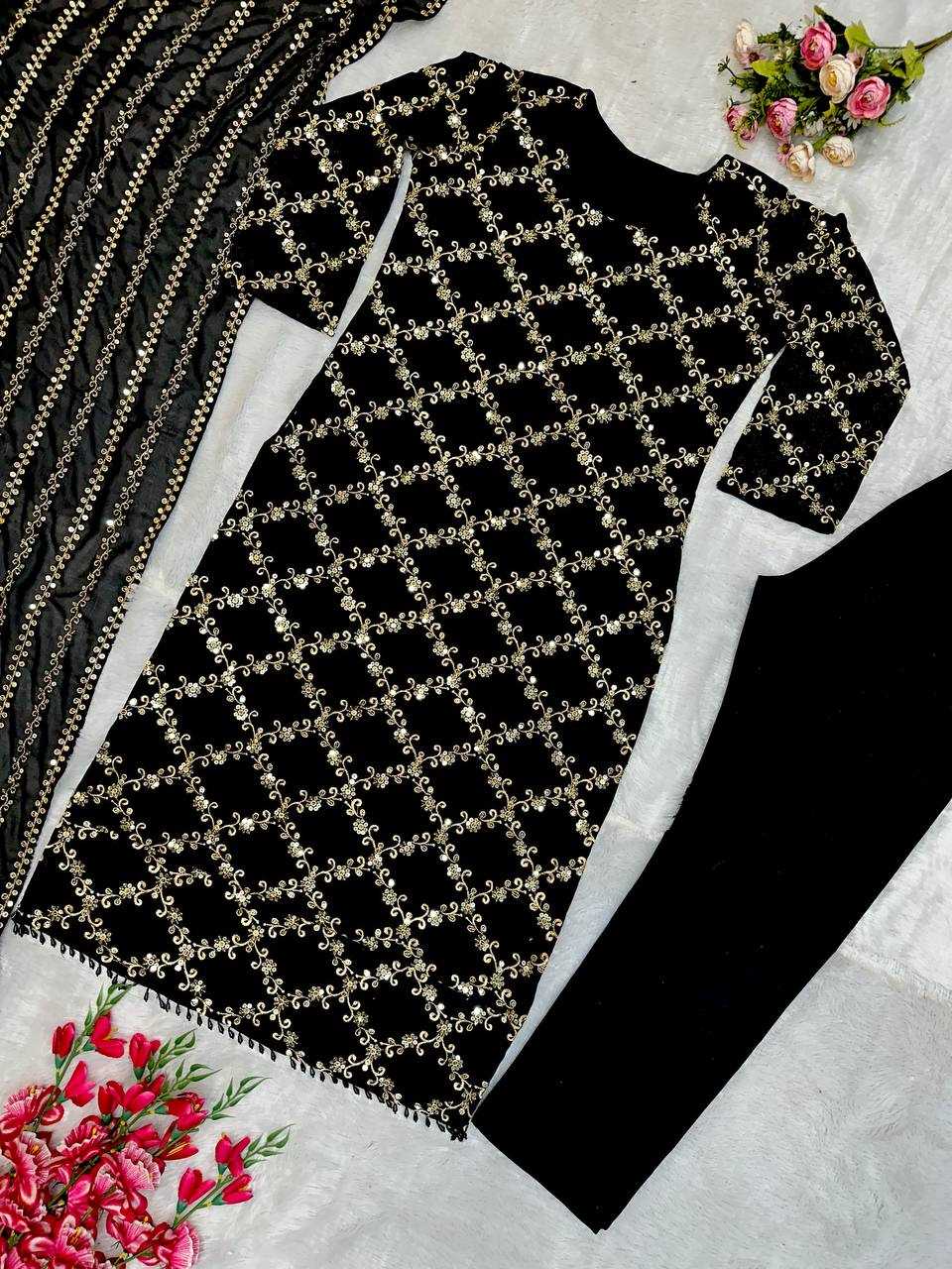 Ynf Faux Georgette KESH523 261 Suits & Dresses Wholesale Ladies Suits Party wear suits Designer Suits Manufacturer