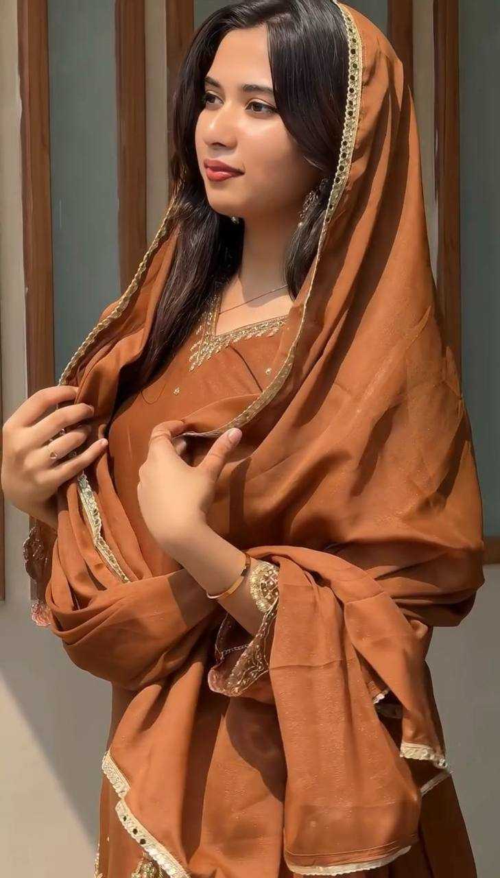 Ynf Faux Georgette KESH523 274 Suits & Dresses Wedding Collections Festive Collections Wholesale Embroidery Suits Georgette Suit Wedding Outfits Manufacturer