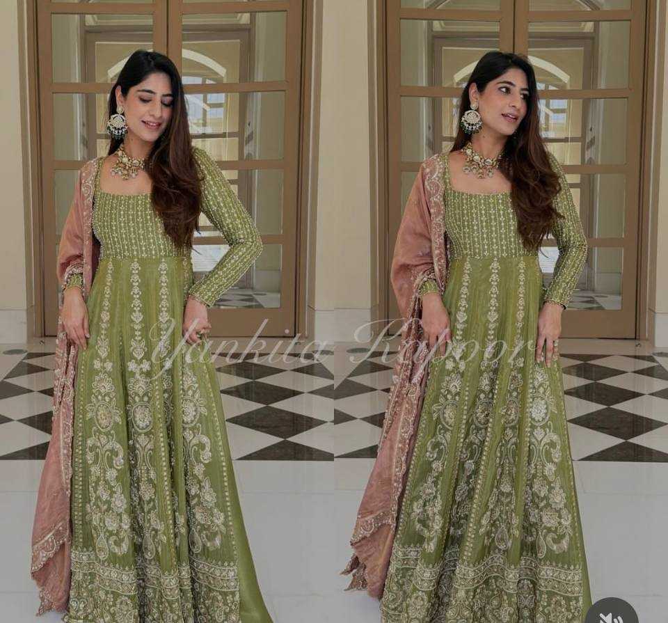 Ynf Faux Georgette KESH523 289 Suits & Dresses Western Wears Wedding Collections Wholesale Georgette Suit Embroidered Suits Wedding Outfits Manufacturer
