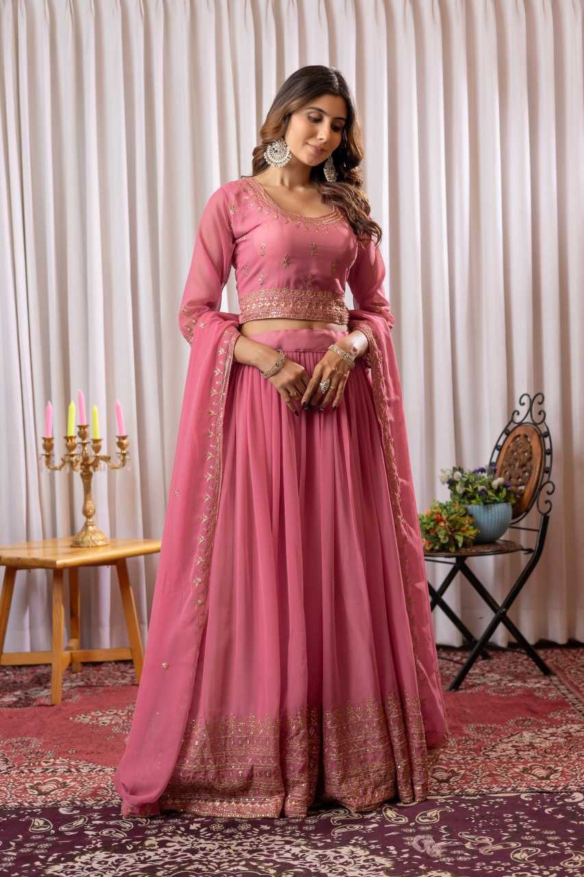 Ynf Faux Georgette KESH526 91 Lehengas Wholesale Designer Lehenga Fancy Lehenga Embroidered Lehenga Manufacturer